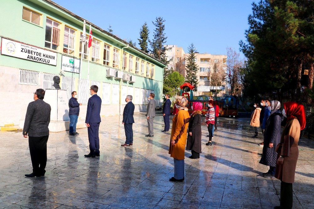 Şanlıurfa’da bayrak töreni yapıldı