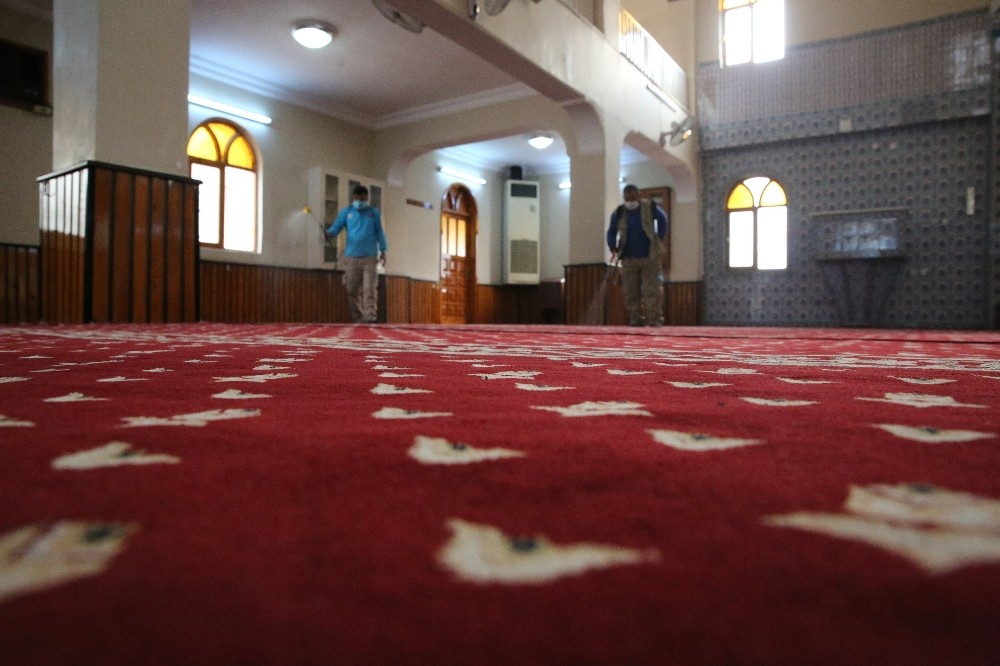Şanlıurfa’da İbadethanelerde kovid-19 önlemi