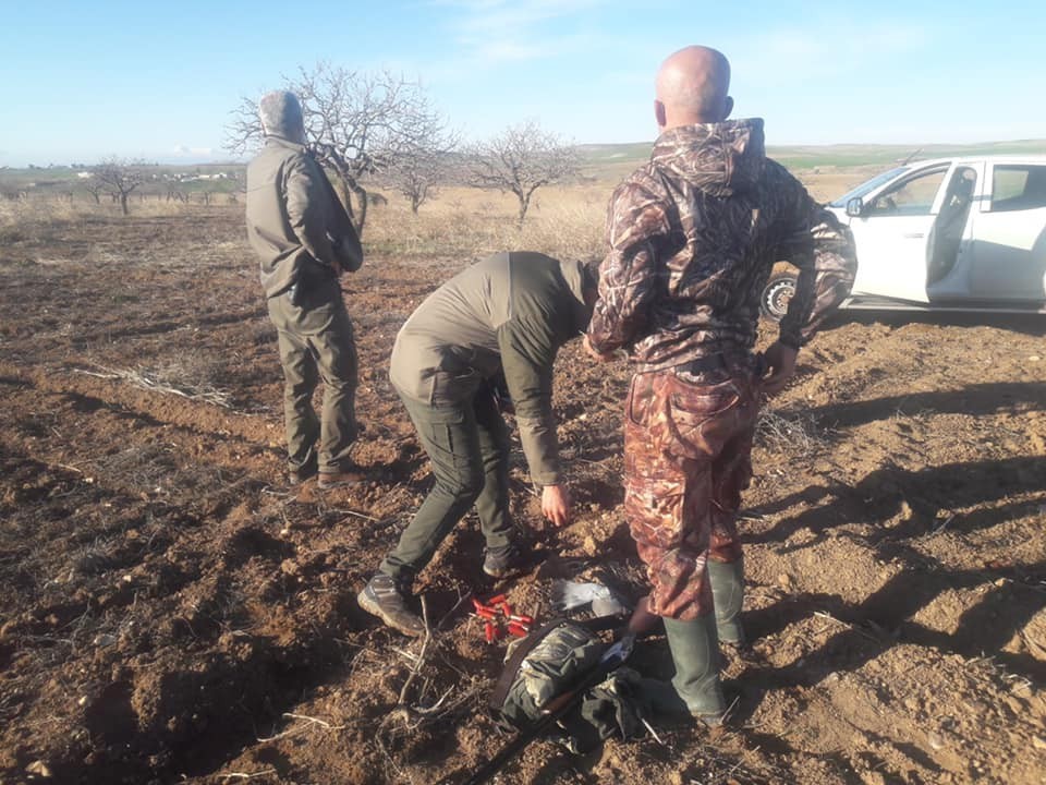 Şanlıurfa’da kaçak avlanan 4 kişi yakalandı