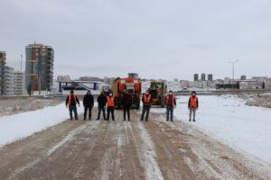 Şanlıurfa’da kar sevinci