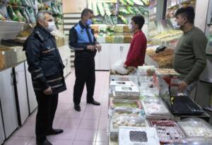 Şanlıurfa’da kısıtlamadan muaf tutulan iş yerlerinde denetim