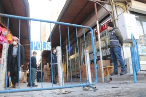 Şanlıurfa’da Koronaya karşı bariyerli önlem