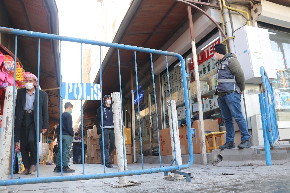 Şanlıurfa’da Koronaya karşı bariyerli önlem