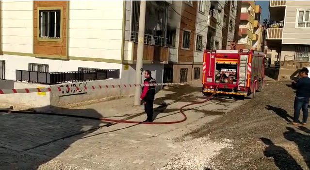 Şanlıurfa’da çocuklar evi yaktı!