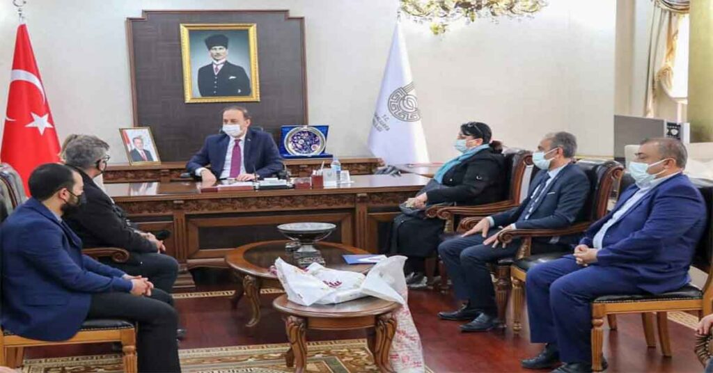 Şehitler dernek başkanı vali beyi ziyaret etti