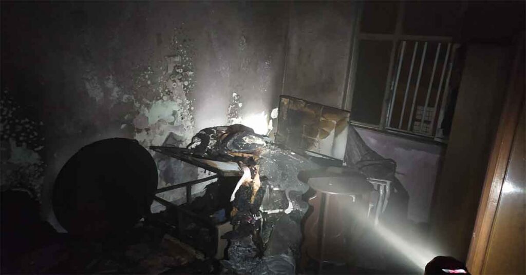 Şanlıurfa’da ev küle döndü