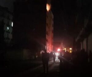 Uzman çavuş ile oğlunun öldüğü yangın kameraya yansıdı