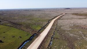 Viranşehir ve Ceylanpınar kırsalında yol çalışması