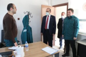 Yalçınkaya’dan gümrük personellerine ziyaret