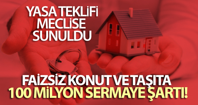 Faizsiz sistemde konut ve taşıt satışı sağlayan firmalara 100 milyon sermaye şartı geliyor