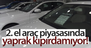 Edirne’de ikinci el araç piyasasında yaprak kıpırdamıyor