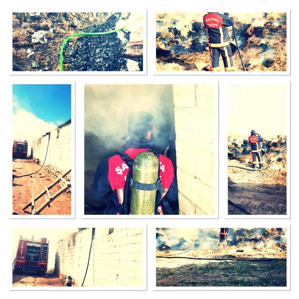 Şanlıurfa’da 3 saat içinde 3 ayrı yangın yaşandı