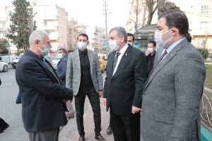 Beyazgül vatandaşlarla bir araya geldi