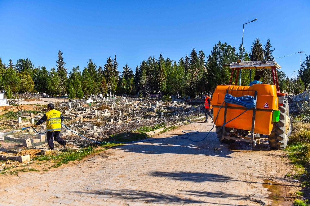 Ceylanpınar ilçe genelinde ilaçlama çalışmalarına başlandı