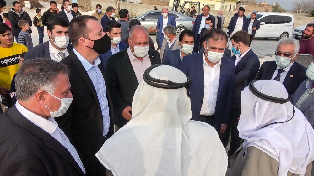 Ceylanpınar kırsalında çalışmalar denetlendi