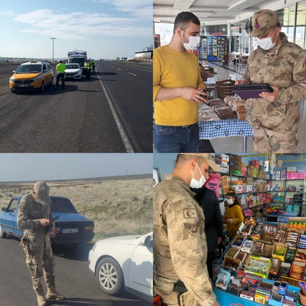 Şanlıurfa’da Kısıtlamaya uymayan 232 kişiye idari işlem yapıldı