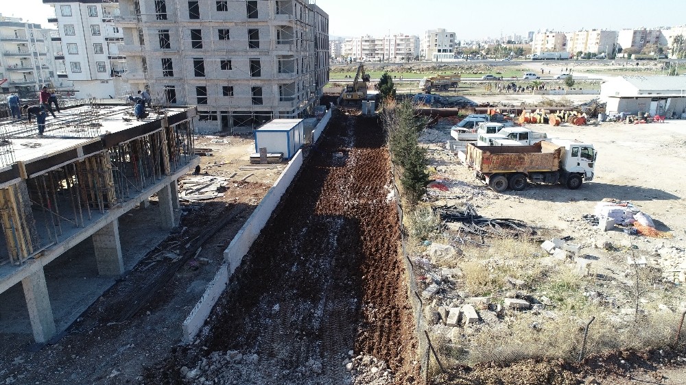 Haliliye’de yeni yol çalışması