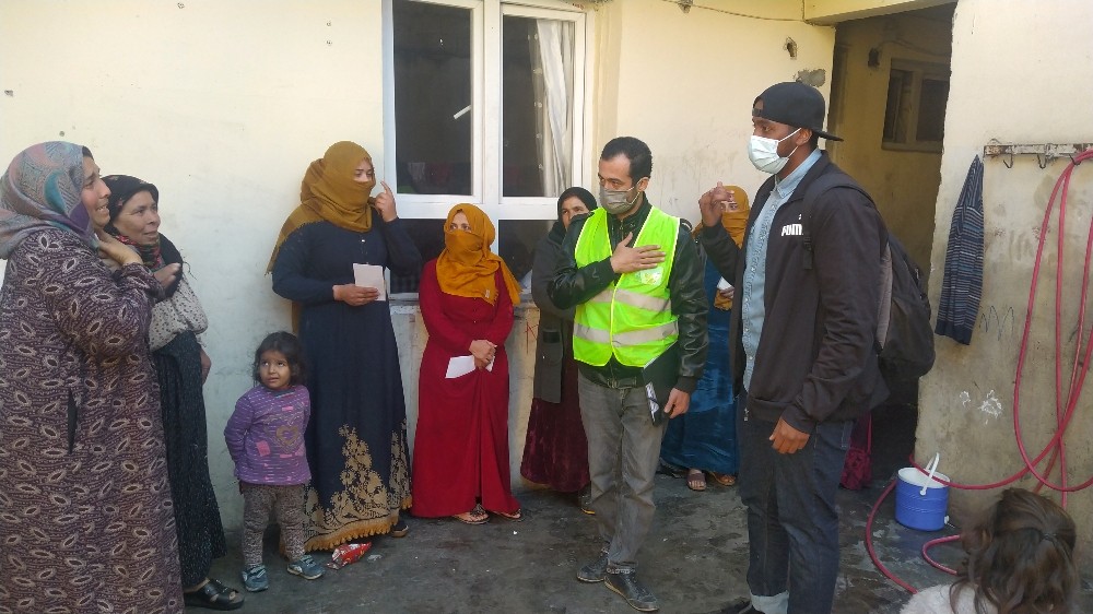 İngiltere’de yaşayan Somalili mülteciden Şanlıurfa’da yaşayan Suriyelilere yardım