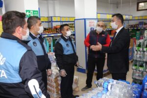 Karaköprü zabıtasından pandemi denetimi