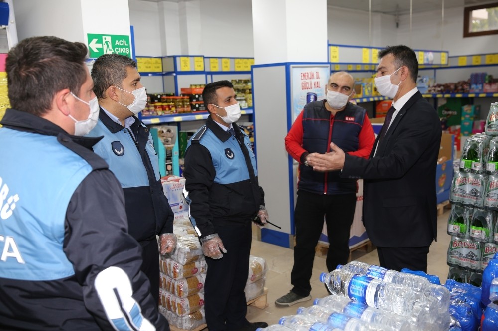 Karaköprü zabıtasından pandemi denetimi