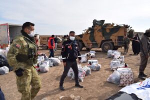 Konyalı Hayırseverlerin Yardımları Resulayn’a Ulaştı