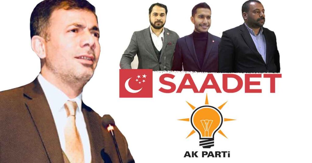 Ak Parti İl Başkanı Saadet Partisi Yönetimini Dağıttı