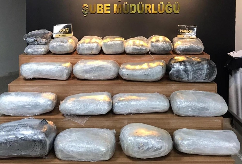 Şanlıurfa’da 117 kilo uyuşturucu ele geçirildi