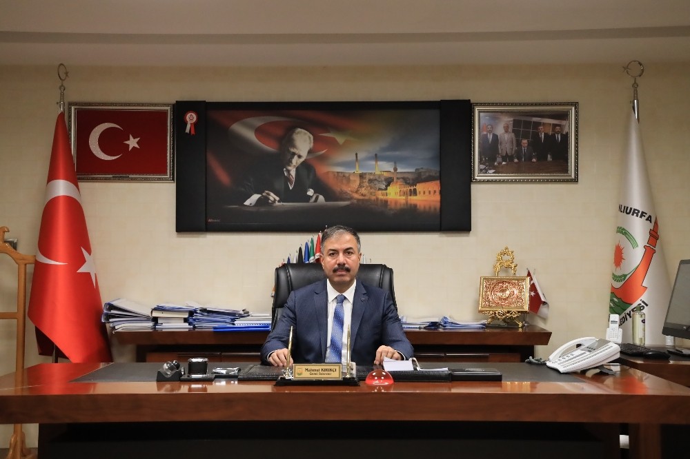 Şanlıurfa’da genel sekreter istifa etti