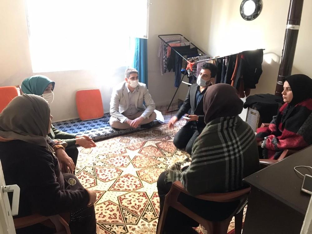 Şanlıurfa’da İhtiyaç sahibi ailelere sürpriz destek