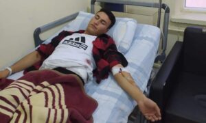 Şanlıurfa’da Kaldırımda yürürken karın boşluğuna mermi isabet etti