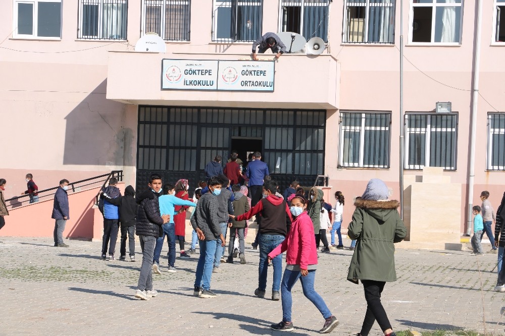 Şanlıurfa’da yarıyıl tatilinin ardından kademeli yüz yüze eğitim başladı