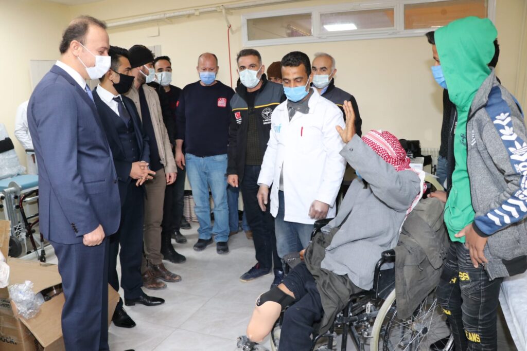 Barış Pınarında Engellilerin Yüzü Gülüyor