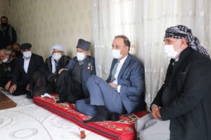 Vali Erin, Siverekli Gazi’yi Evinde Ziyaret Etti