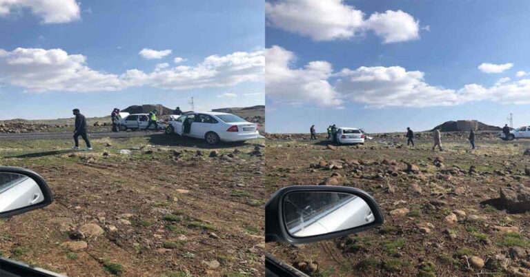 Viranşehir-Diyarbakır yolunda trafik kazası: 6 Yaralı
