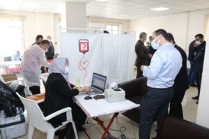 Viranşehir’de korona virüse karşı aşılama sürüyor