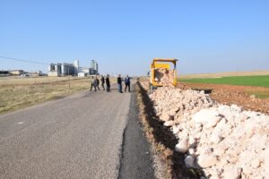 Viranşehir’de OSB yolu genişliyor