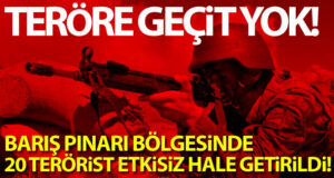 Barış Pınarı bölgesindeki komandolara ateş açan 8 PKK/YPG’li terörist etkisiz hale getirildi
