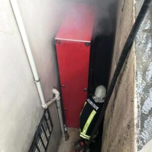 Karaköprü’de korkutan yangın