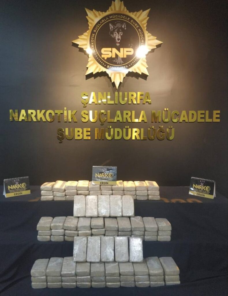 Şanlıurfa’da Zehir tacirlerinin uyuşturucu sakladıkları yer pes dedirtti