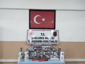 Şanlıurfa’da kaçak sigara operasyonu