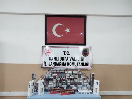 Şanlıurfa’da kaçak sigara operasyonu