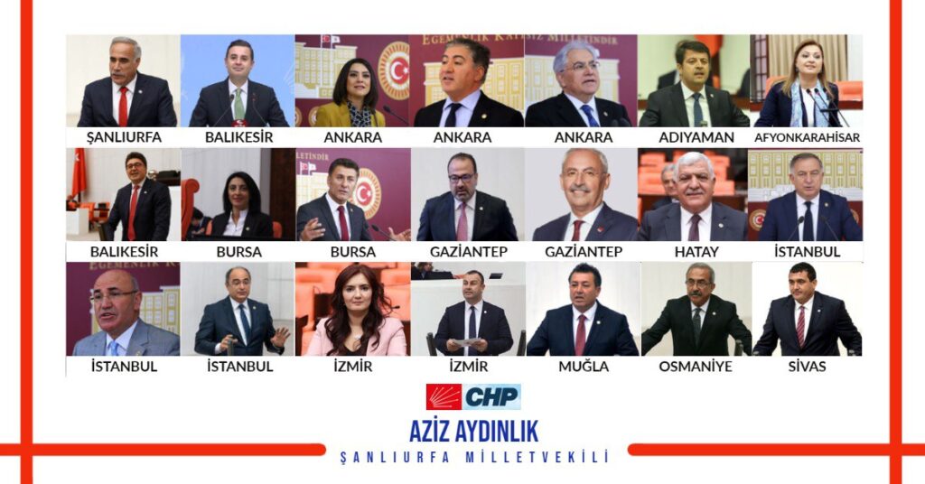Şanlıurfa’ya adalet için 20 CHP Milletvekili geliyor