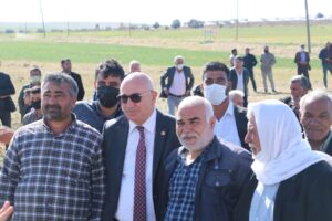 CHP heyeti gece saatlerine kadar birçok köy gezip vatandaşların sorunlarını dinledi