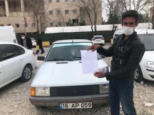 Urfalı Hiç gitmediği Bursa’dan trafik cezası yedi, eşiyle arası açıldı