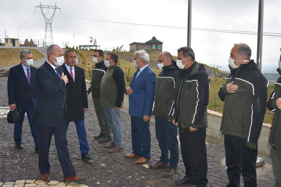 Orman Genel Müdür Yardımcısı ve Daire Başkanları Şanlıurfa’da ziyarete bulundu