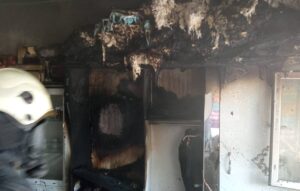 Şanlıurfa’da korkutan ev yangını