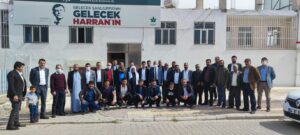 Gelecek Partisi Şanlıurfa il Başkanı Harran’da Esnafı dinledi.