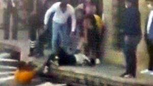 Balıklıgöl’e düşen genç kızı vatandaşlar kurtardı