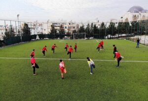 Düşük riskli Şanlıurfa’da sporcular yeşil sahalara indi