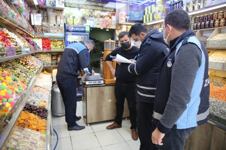Haliliye’de zabıta, denetimlerini yoğunlaştırdı